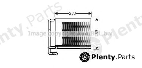  AVA QUALITY COOLING part HY6313 Heat Exchanger, interior heating