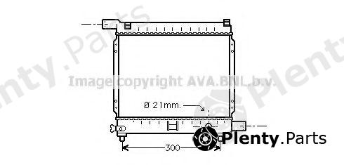  AVA QUALITY COOLING part MS2179 Radiator, engine cooling