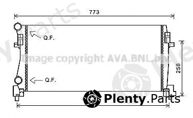  AVA QUALITY COOLING part VW2340 Radiator, engine cooling