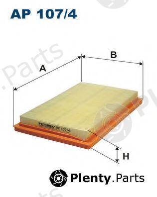  FILTRON part AP107/4 (AP1074) Air Filter