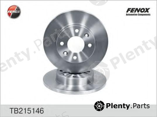  FENOX part TB215146 Brake Disc