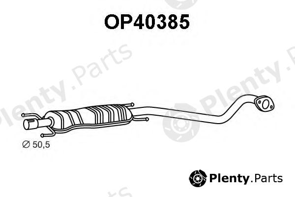  VENEPORTE part OP40385 Middle Silencer