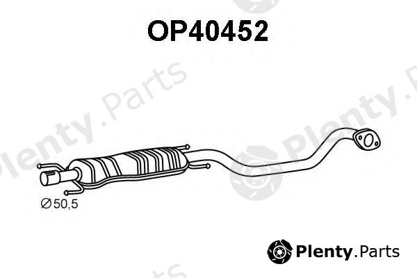  VENEPORTE part OP40452 Middle Silencer