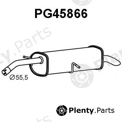  VENEPORTE part PG45866 End Silencer