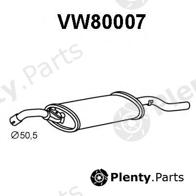  VENEPORTE part VW80007 End Silencer