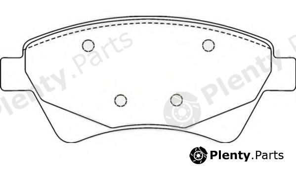  FREMAX part FBP-1281 (FBP1281) Brake Pad Set, disc brake