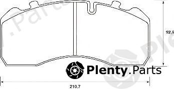  STOP part 2909304940 Brake Pad Set, disc brake