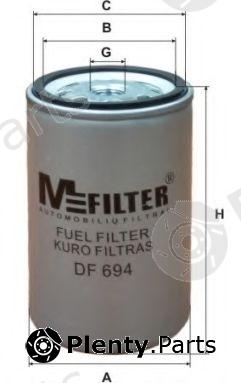  MFILTER part DF694 Fuel filter