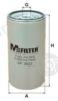  MFILTER part DF3503 Fuel filter