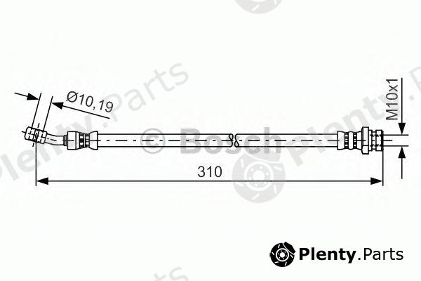  BOSCH part 1987481416 Brake Hose