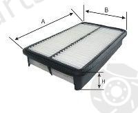  GOODWILL part AG521 Air Filter