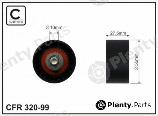  CAFFARO part 320-99 (32099) Deflection/Guide Pulley, timing belt