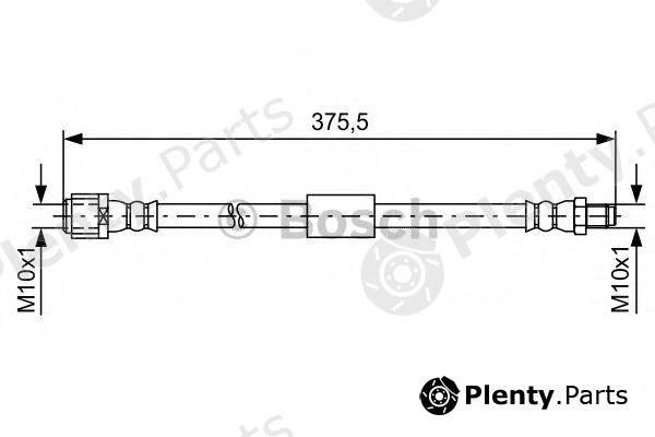  BOSCH part 1987481608 Brake Hose