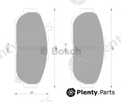 BOSCH part 0986AB2279 Brake Pad Set, disc brake