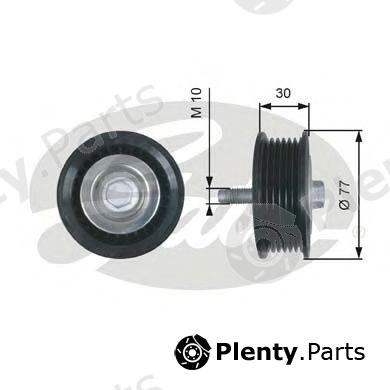  GATES part T36610 Deflection/Guide Pulley, v-ribbed belt