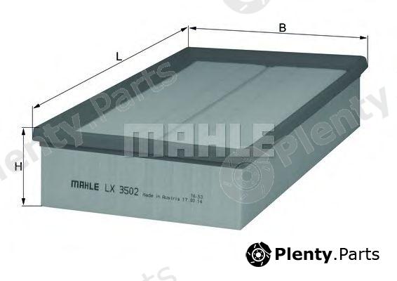  KNECHT part LX3502 Air Filter