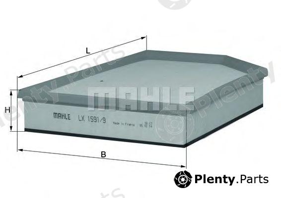  KNECHT part LX1591/9 (LX15919) Air Filter