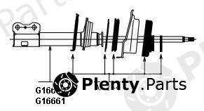  MONROE part G16660 Shock Absorber
