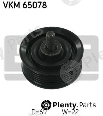  SKF part VKM65078 Deflection/Guide Pulley, v-ribbed belt