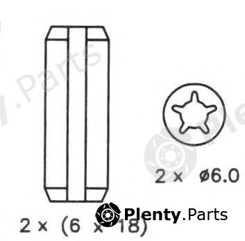  FERODO part FSB216 Brake Shoe Set