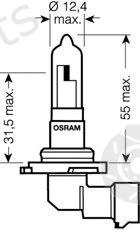  OSRAM part HB3 Bulb, fog light