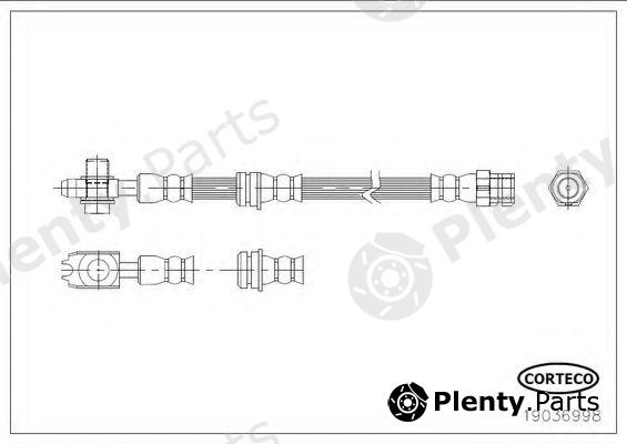  CORTECO part 19036998 Brake Hose