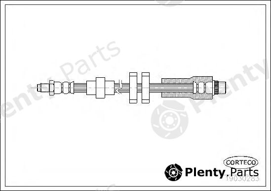  CORTECO part 19030283 Brake Hose