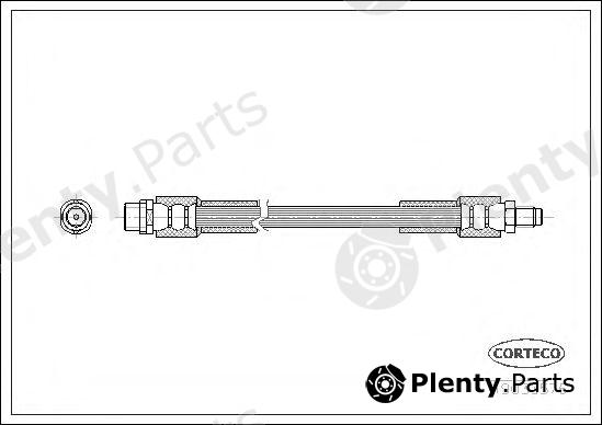  CORTECO part 19033576 Brake Hose