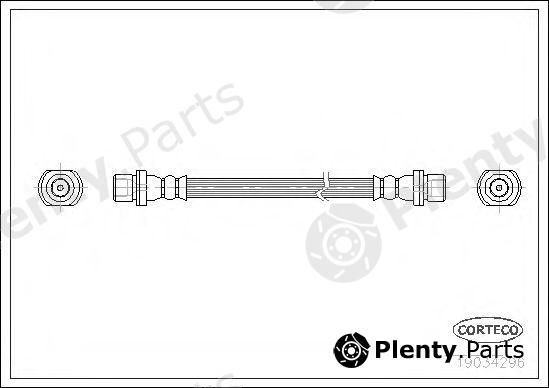  CORTECO part 19034296 Brake Hose