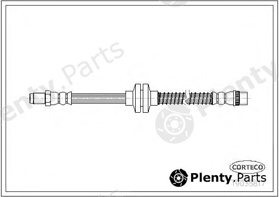  CORTECO part 19035817 Brake Hose
