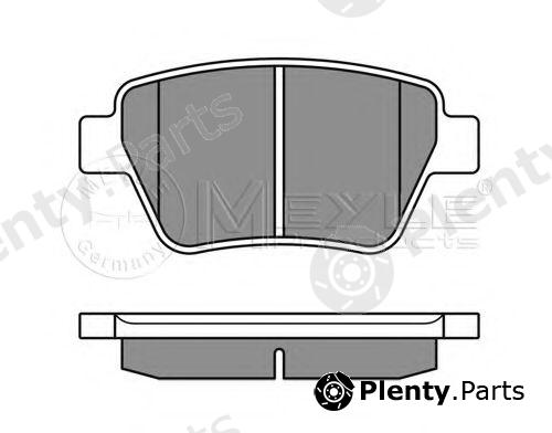  MEYLE part 0252456317 Brake Pad Set, disc brake