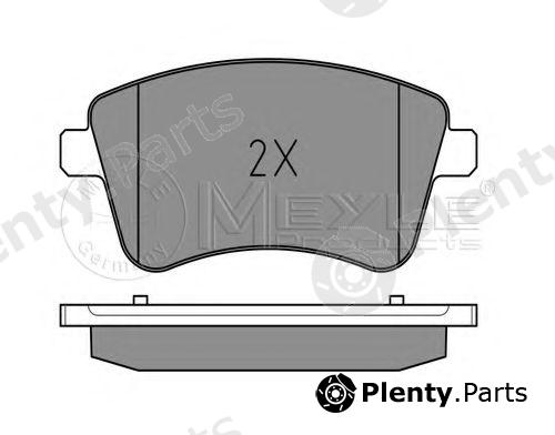  MEYLE part 0252518419/W (0252518419W) Brake Pad Set, disc brake