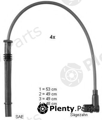  BERU part ZEF1604 Ignition Cable Kit