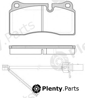  REMSA part 0983.21 (098321) Brake Pad Set, disc brake