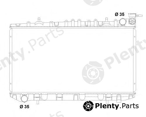  NRF part 503497 Radiator, engine cooling