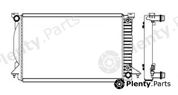  NRF part 50544 Radiator, engine cooling