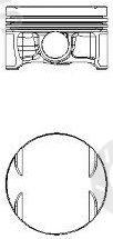 NÜRAL part 87-705107-00 (8770510700) Piston