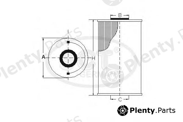  SCT Germany part SH431 Oil Filter