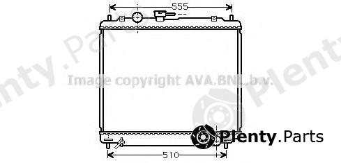  AVA QUALITY COOLING part MTA2109 Radiator, engine cooling