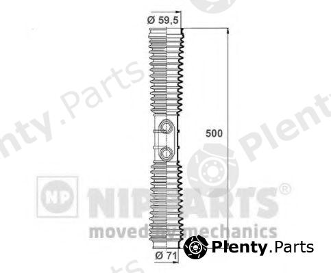  NIPPARTS part N2844022 Bellow Set, steering