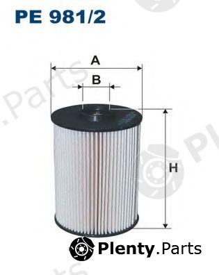  FILTRON part PE981/2 (PE9812) Fuel filter