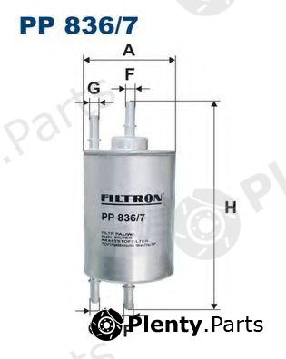  FILTRON part PP836/7 (PP8367) Fuel filter