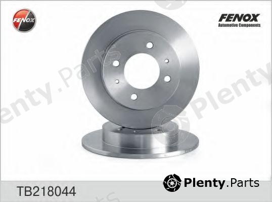  FENOX part TB218044 Brake Disc