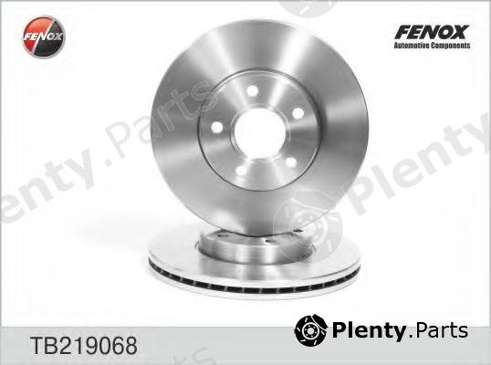  FENOX part TB219068 Brake Disc