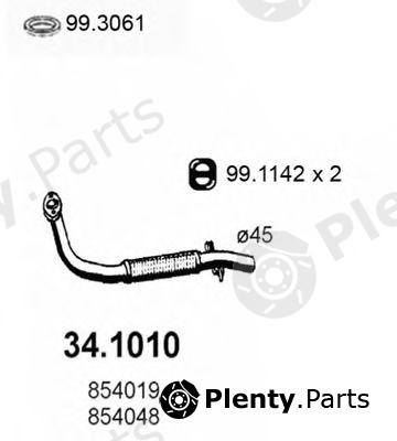 ASSO part 34.1010 (341010) Exhaust Pipe