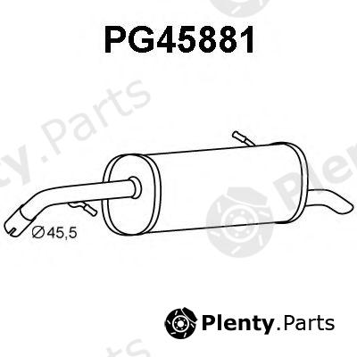  VENEPORTE part PG45881 End Silencer