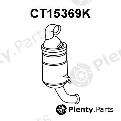  VENEPORTE part CT15369K Catalytic Converter