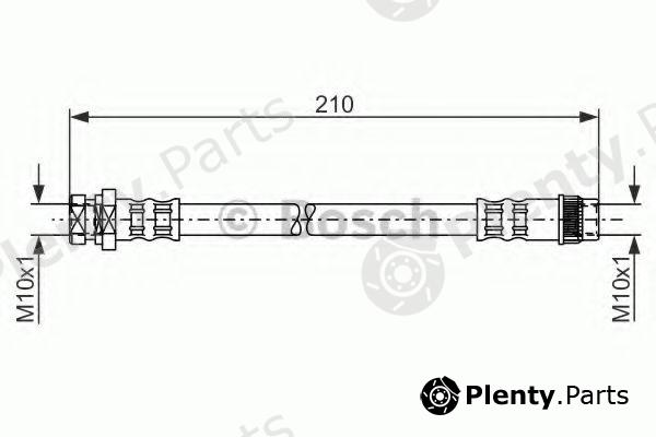  BOSCH part 1987476044 Brake Hose