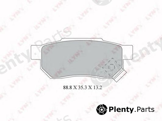  LYNXauto part BD-3428 (BD3428) Brake Pad Set, disc brake