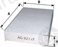  GOODWILL part AG921CF Filter, interior air
